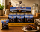 Alfajor Dark Hamburguesa 50g – Delicioso Doce de Leite com Cobertura de Chocolate Meio Amargo! 🍫✨ (Receita Uruguaia / Pronta Entrega)