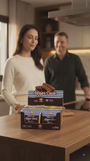 Alfajor Dark Hamburguesa 50g – Delicioso Doce de Leite com Cobertura de Chocolate Meio Amargo! 🍫✨ (Receita Uruguaia / Pronta Entrega)